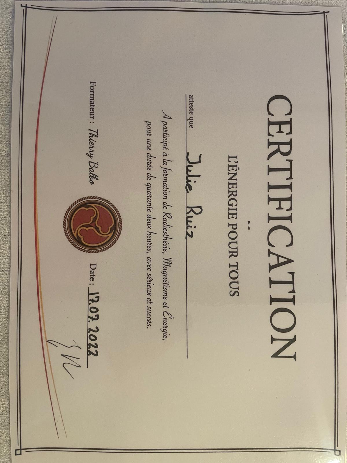 Certification 3